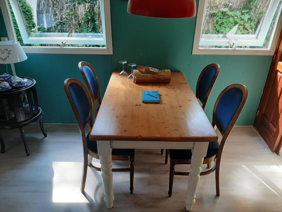 Boshuis Turquoise / Smaakvol Genieten Op De Veluwe 霍德鲁 外观 照片