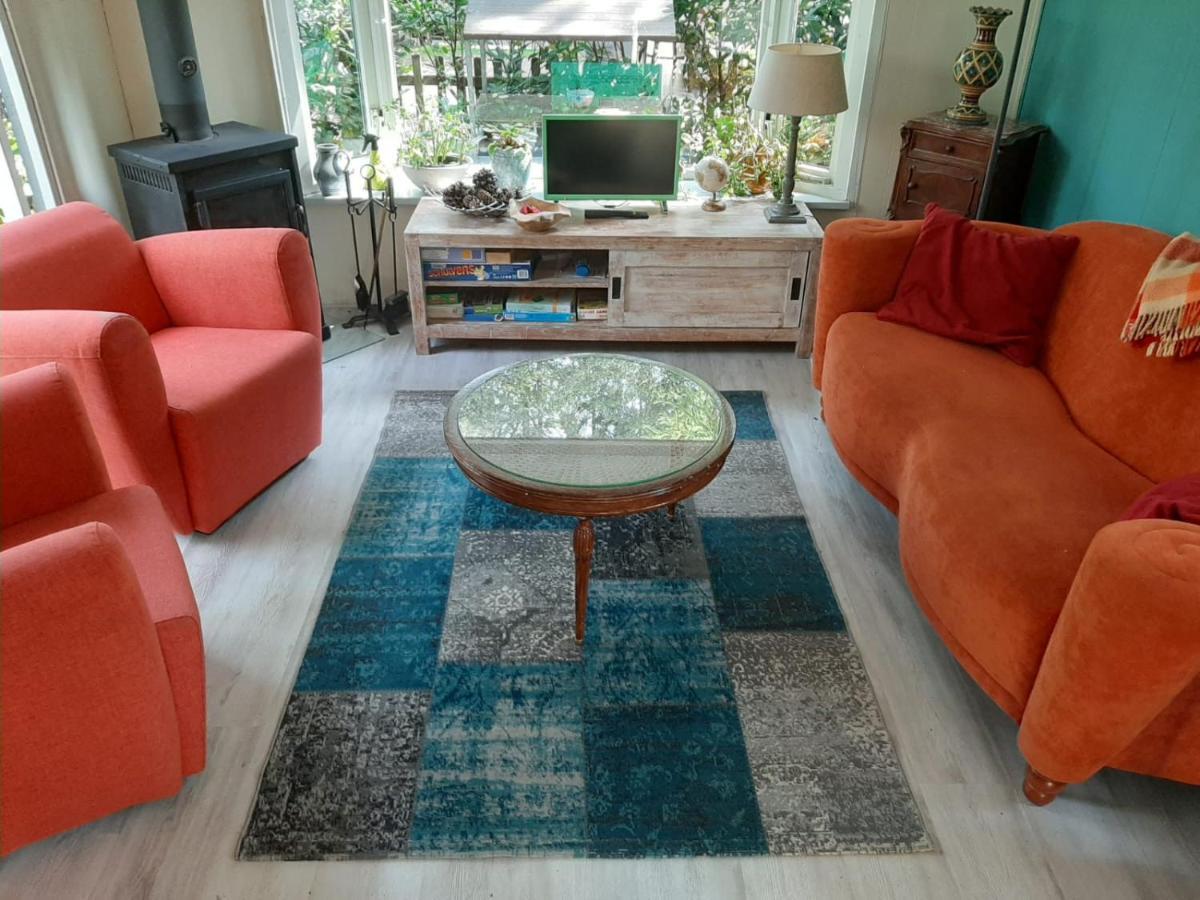 Boshuis Turquoise / Smaakvol Genieten Op De Veluwe 霍德鲁 外观 照片