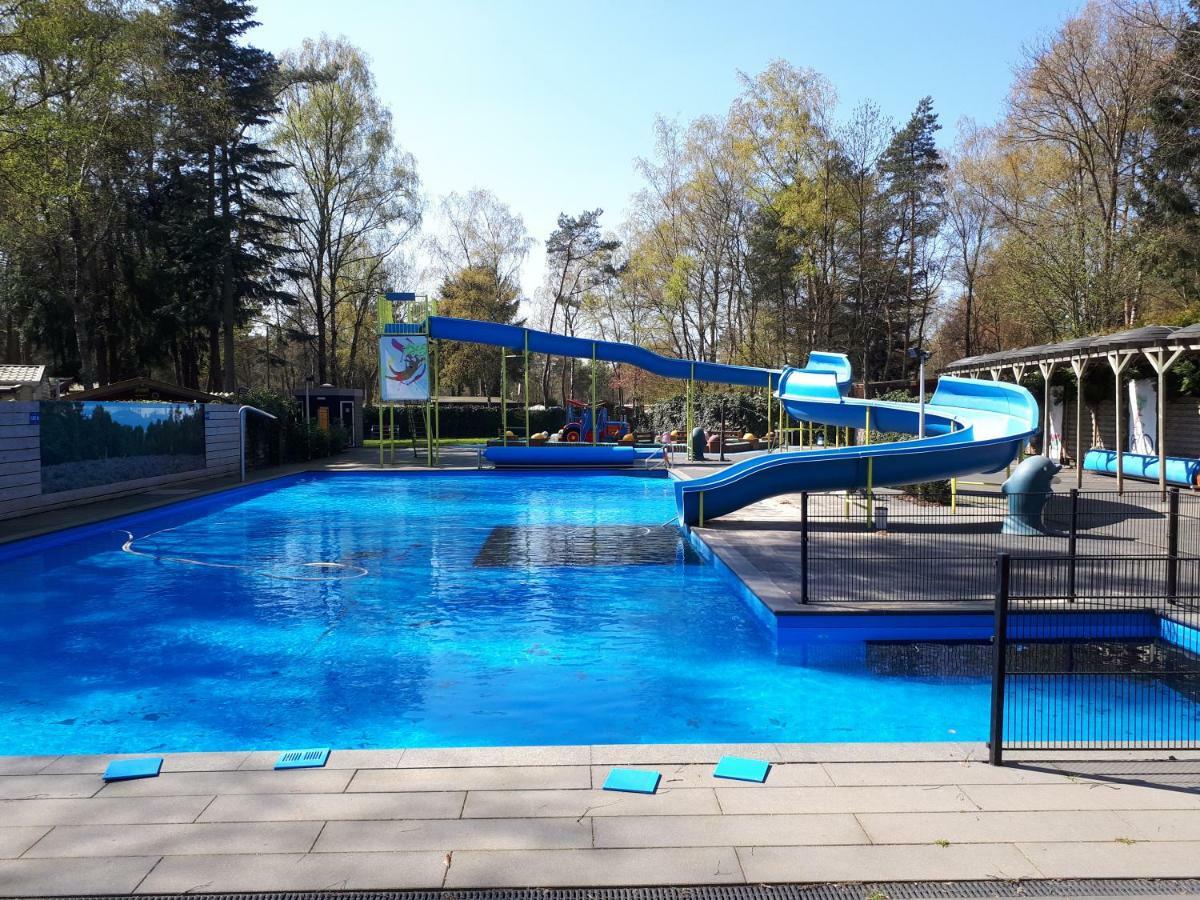 Boshuis Turquoise / Smaakvol Genieten Op De Veluwe 霍德鲁 外观 照片